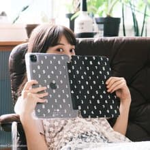 【Pinkoi x SOU・SOU】黑白十數  IPAD 防摔平板保護殼