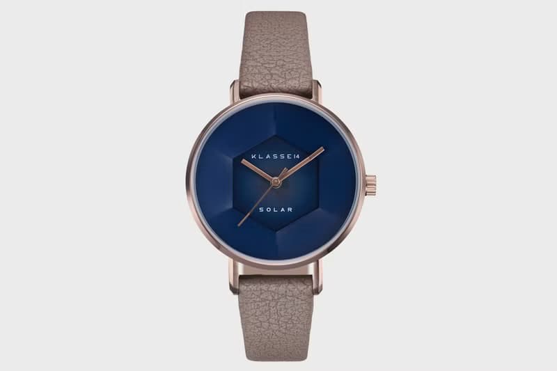 Volare Solar 34MM / 深藍復古金手錶
