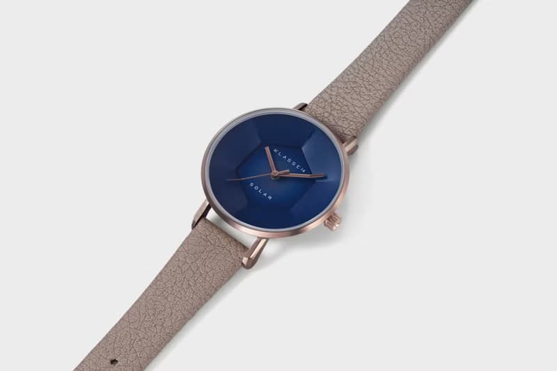Volare Solar 34MM / 深藍復古金手錶