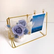 永生花留言夾 質感桌飾・開幕/生日/升遷祝福推薦