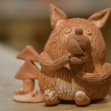 手捏立體造型體驗 手捏陶 含上釉及燒窯費用 中興園區【1人成團】