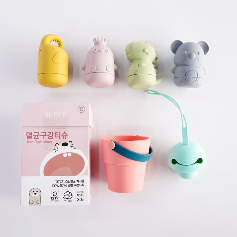 寶寶洗澡四件套禮盒