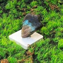 能量水晶-天然幾何雙面彩光拉長石 療癒 旺姻緣財運水晶 快速出貨