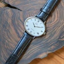 稀有大錶徑 羅馬字數字 omega 機械上鍊 古董錶