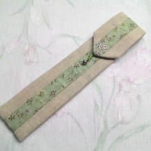 餐具組隨身收納袋 筷套F02-012~獨特設計手工縫製