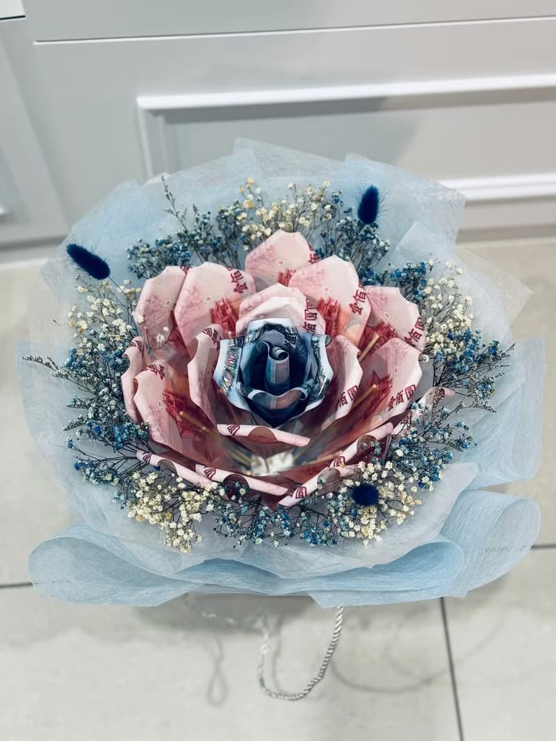 有錢花 真鈔花/父親節/母親節/情人節/求婚花束/畢業花束/生日禮