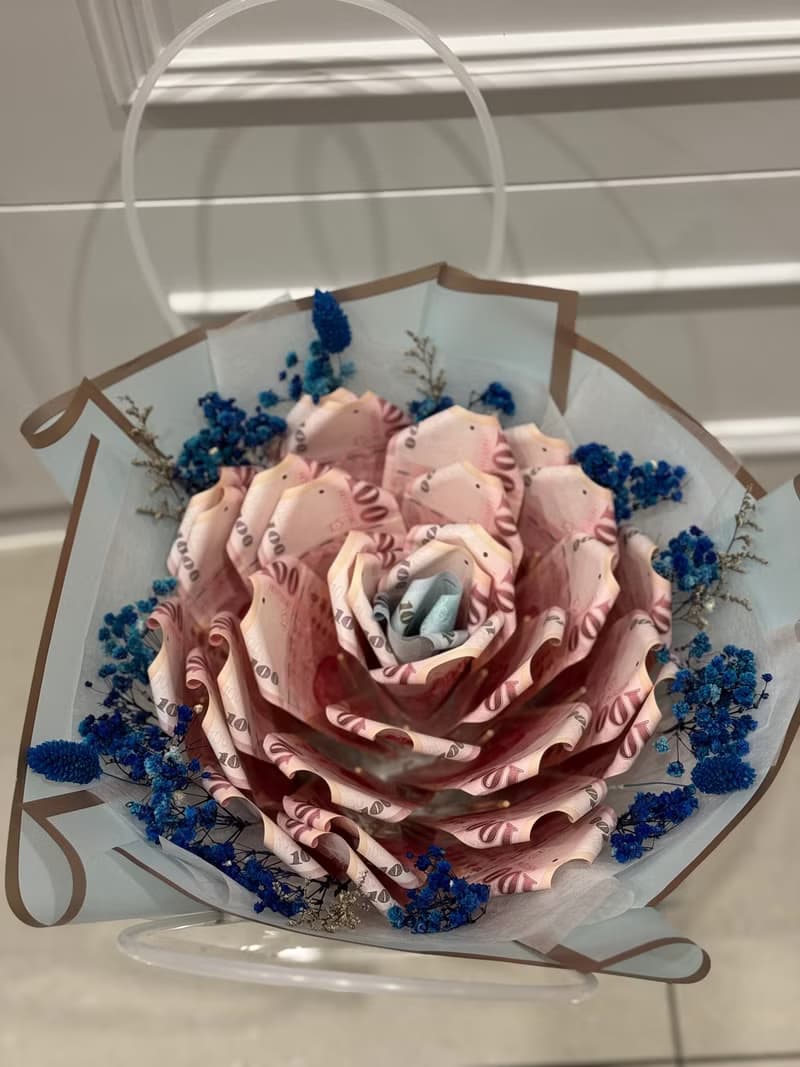 有錢花 真鈔花/父親節/母親節/情人節/求婚花束/畢業花束/生日禮