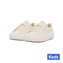 KEDS REMI LEATHER 厚底皮革懶人休閒鞋 白 WH68211