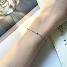 Found.Myth 925純銀 阿波羅的樂章手鍊 天然黑尖晶 手工製