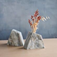 大石小山 - 天然大理石花器/擴香瓶