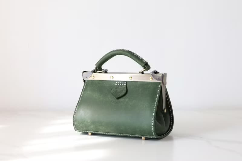 Frame Bag 复古横版口金包斜挎包 手提医生包 小号