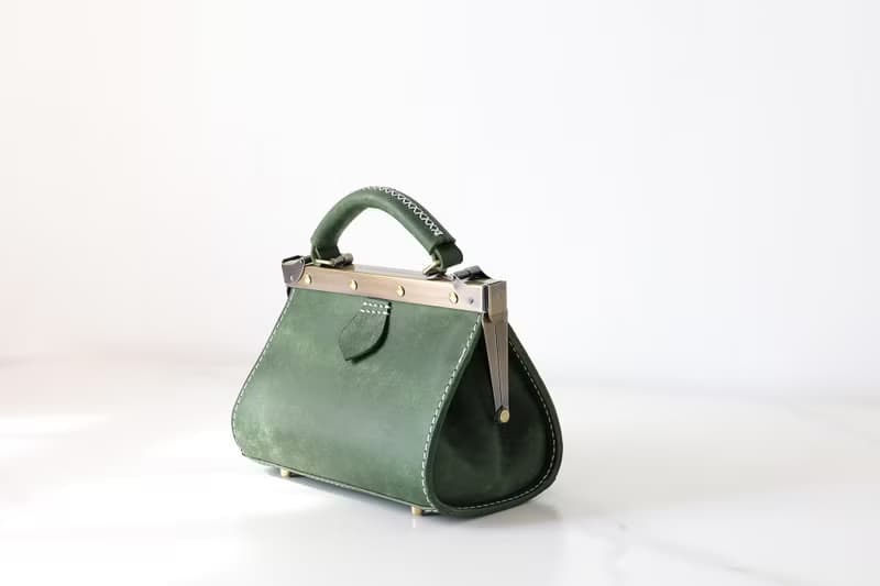 Frame Bag 复古横版口金包斜挎包 手提医生包 小号