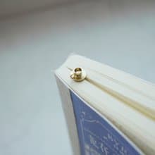 書房系─咖啡杯書籤- 黃銅復古迴紋針書籤