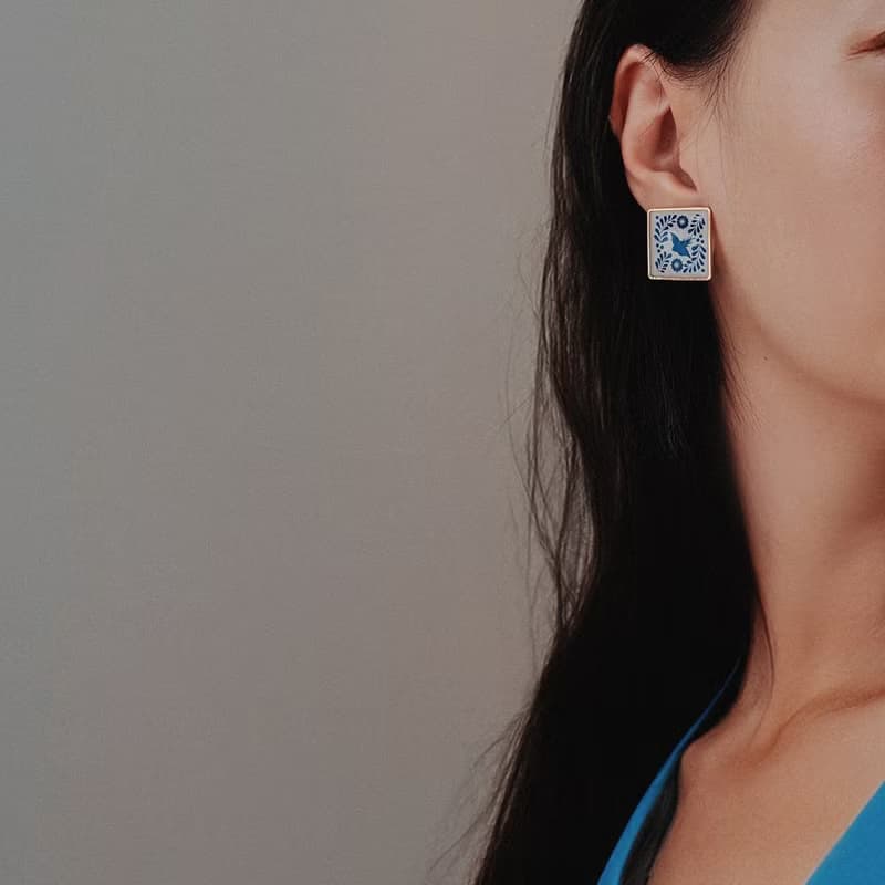 耳環 | Les Hirondelles | 925純銀抗敏