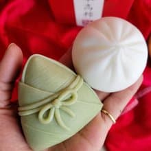 訂購款【粽】心意艾草包中精油皂 考生必備包粽禮盒新上架