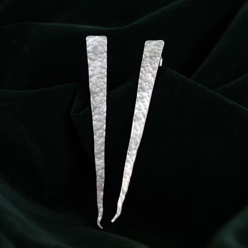 【soid Studio 適品】925銀 煙霏耳飾