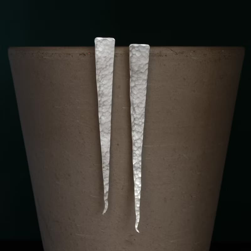 【soid Studio 適品】925銀 煙霏耳飾