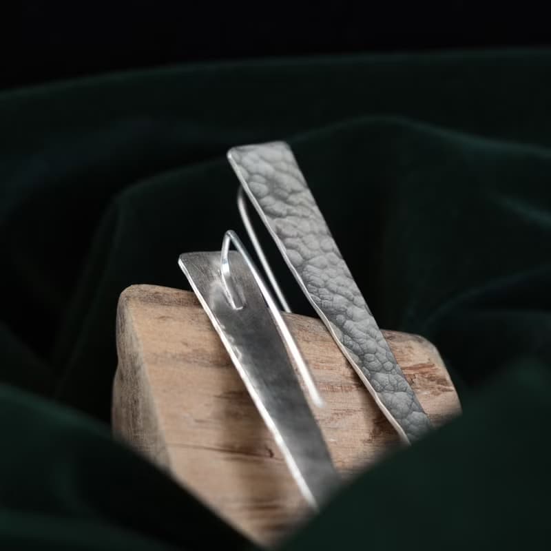 【soid Studio 適品】925銀 煙霏耳飾