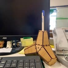 【手作DIY】消波塊 造型筆筒 端午節  中部粽 惡搞 搞笑