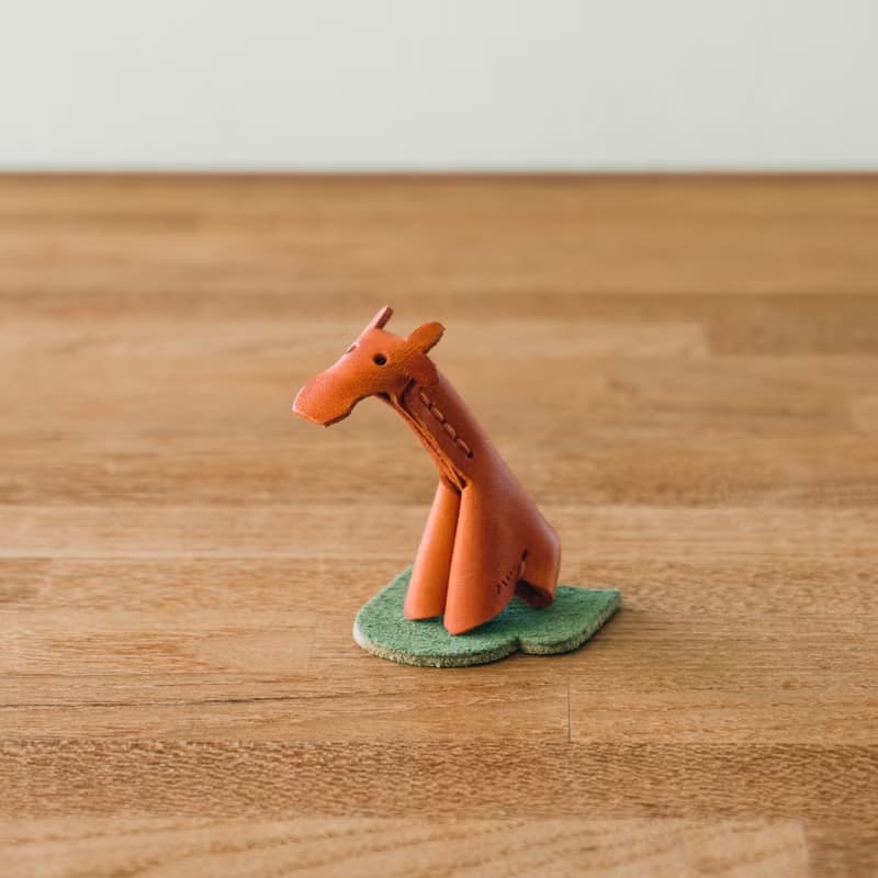 【獲選114年台南好禮】動物皮友會 皮革吊飾擺飾 W6-040