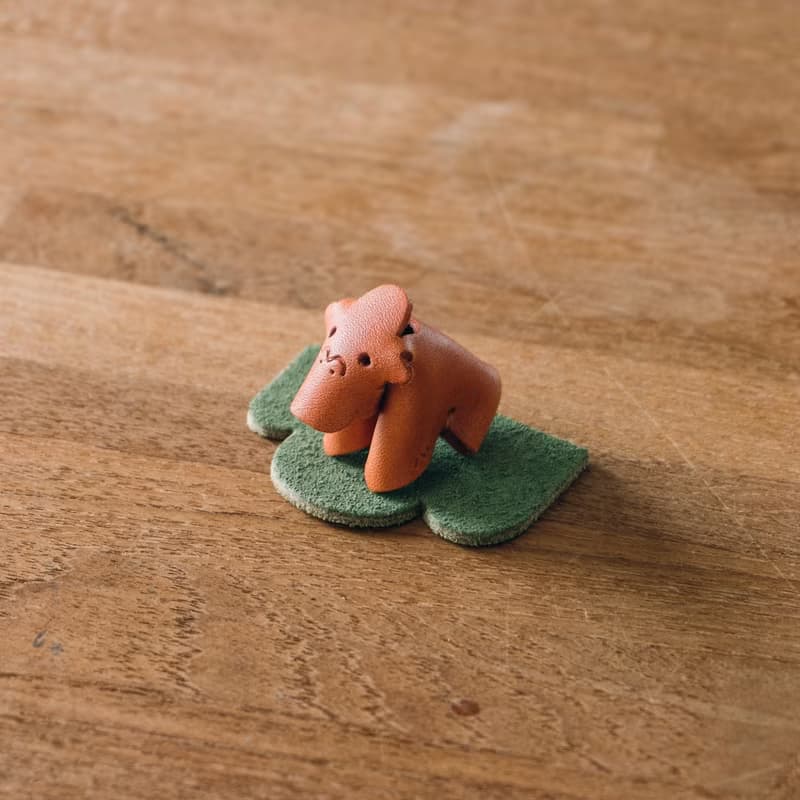 【獲選114年台南好禮】動物皮友會 皮革吊飾擺飾 W6-040