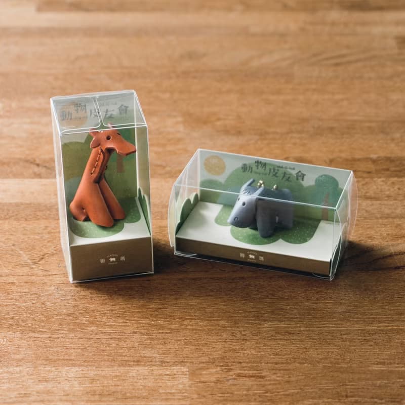 【獲選114年台南好禮】動物皮友會 皮革吊飾擺飾 W6-040