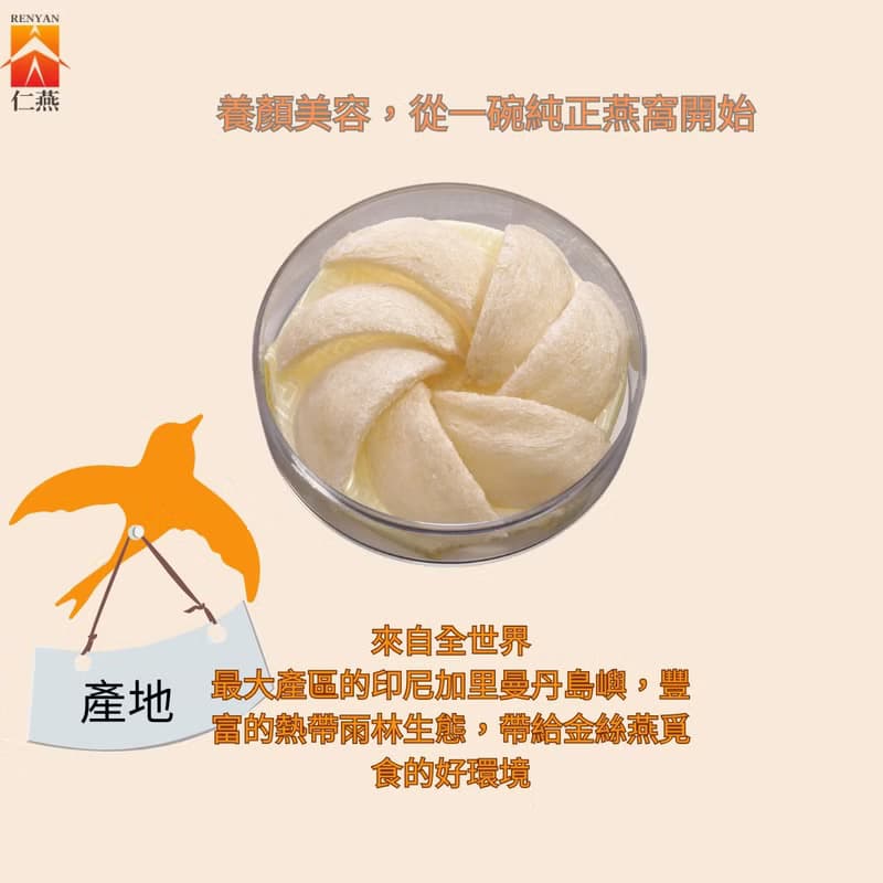 一生摯愛【3A燕盞】(50克)