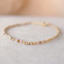 手鍊 粉紅澳寶 彼得石 - 美好的早晨 -