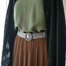 古董領帶改製腰帶-christian dior-細霧花園-髮箍腰帶組/交換禮物