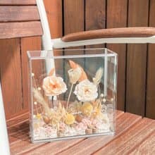 桔梗幻語 x 不凋桔梗乾燥花透明花框