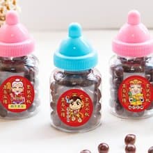 三太子 小奶瓶糖果  米果巧克力  Q版神明祝壽 聖誕千秋