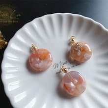 櫻花瑪瑙 厚庄 平安扣 小高貨 禮物 包掛 項鍊 生日禮物 閨