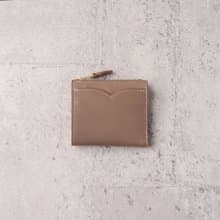 V拉鍊短夾 V Zipper Wallet / 象灰 Grey