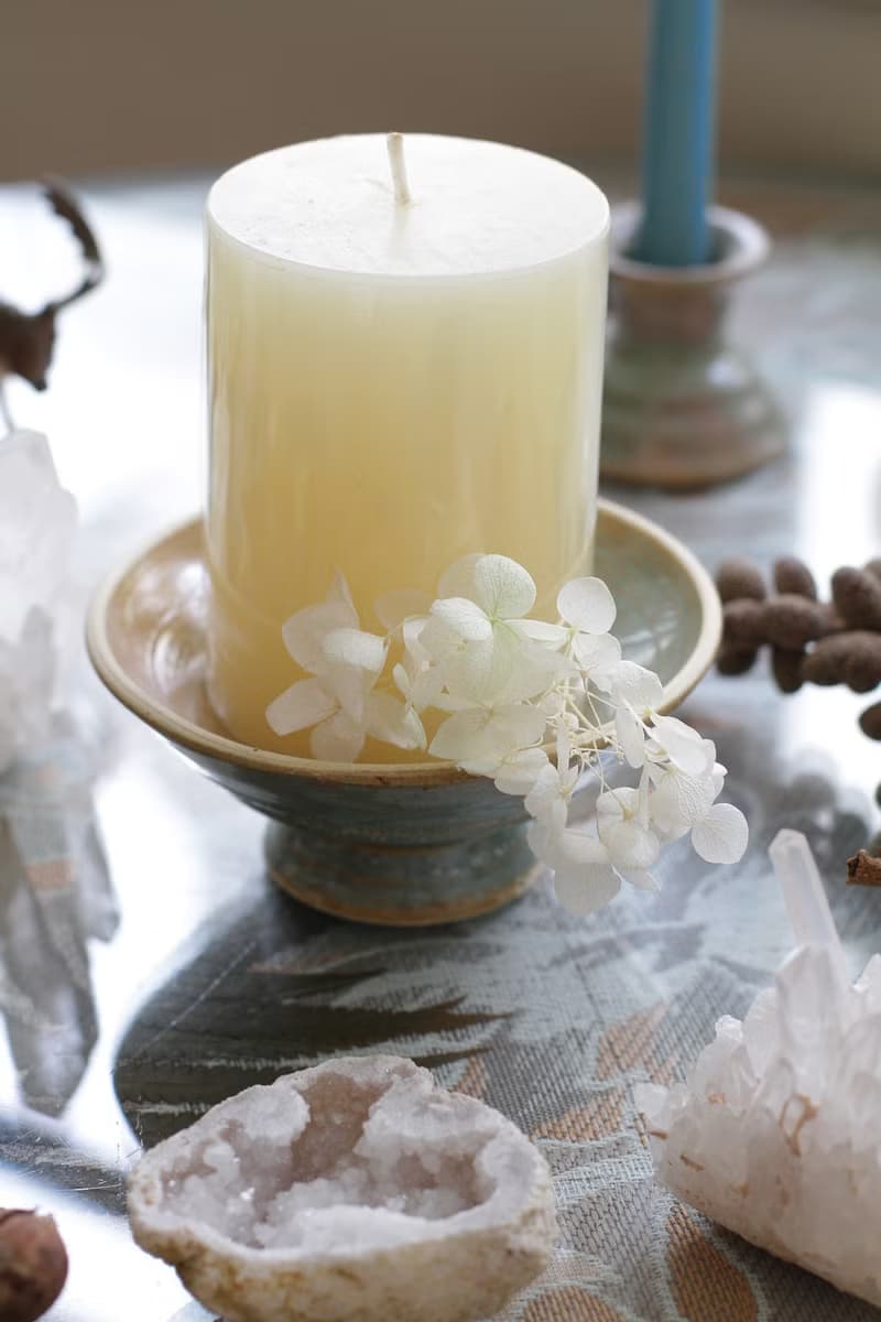 淺藍綠色手工陶瓷高腳燭台/點心台/飾品台/苔球座/苔球花器