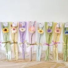 多巴胺畢業乾燥花束 (隨機不挑款) 乾燥花 向日葵 畢業禮