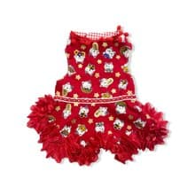 IPET寵物新年招財貓裙