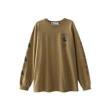 POLeR X Filter017 D.B.D Logo Long Sleeves Tee 重磅長Tee / 棕