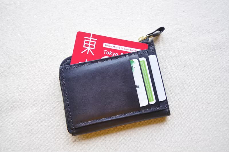 4卡槽L型皮革拉鍊錢包 / 多用途拉鍊錢包