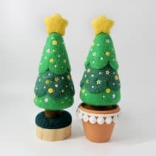 【聖誕系列】羊毛氈　聖誕樹　2種款式