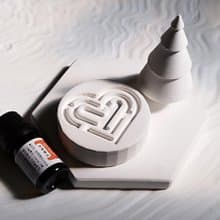情人節禮物/聖誕愛心擴香石組合-交換禮物 聖誕禮物 療癒