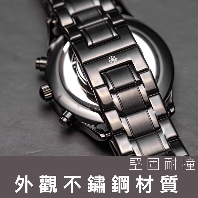 三眼鑲鑽手錶 現貨 防水防刮 精品錶 學生錶 當兵