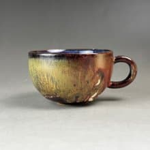 台灣【志野燒】釉變手作咖啡杯