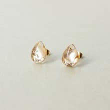 天然貝しずくピアス/イヤリング