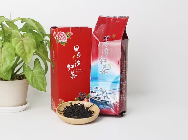 台灣原生種山茶紅茶 日月潭紅茶 茶葉禮盒 中秋節禮盒 產地直送