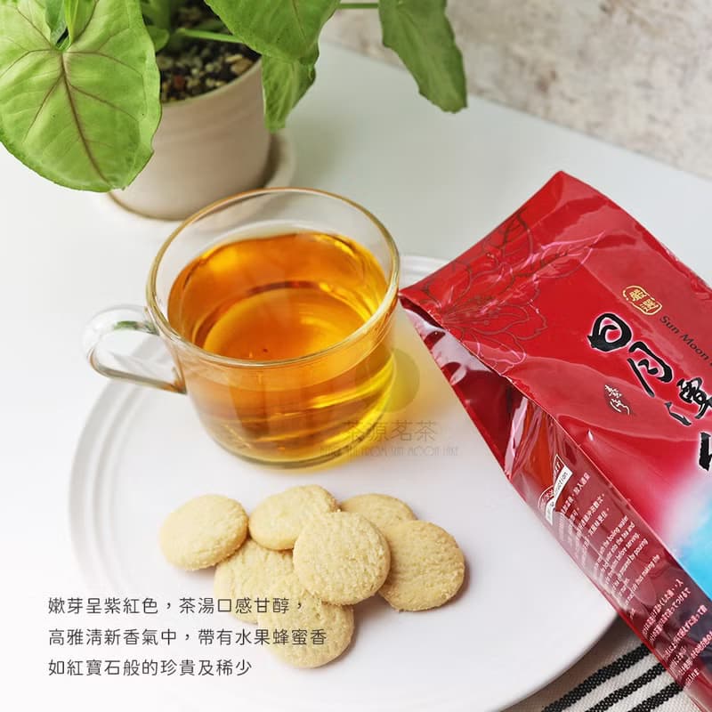 台灣原生種山茶紅茶 日月潭紅茶 茶葉禮盒 中秋節禮盒 產地直送