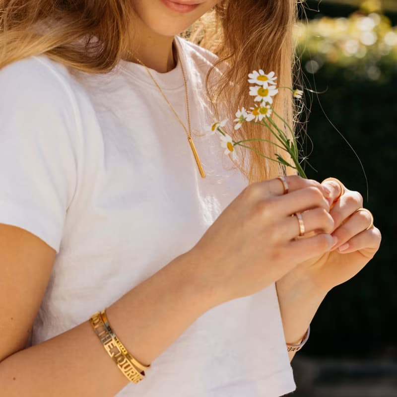 Mantraband悄悄話手環- LIVE IN THE MOMENT 把握現在