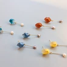 流星幻想系列-星球流星雨 耳飾\耳釘