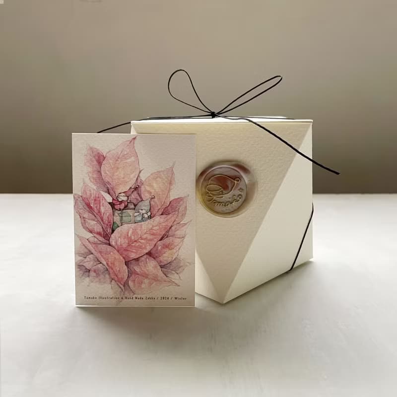 果實編織花器 / 長吊掛 / 乾燥花 / 松果 / 聖誕禮物