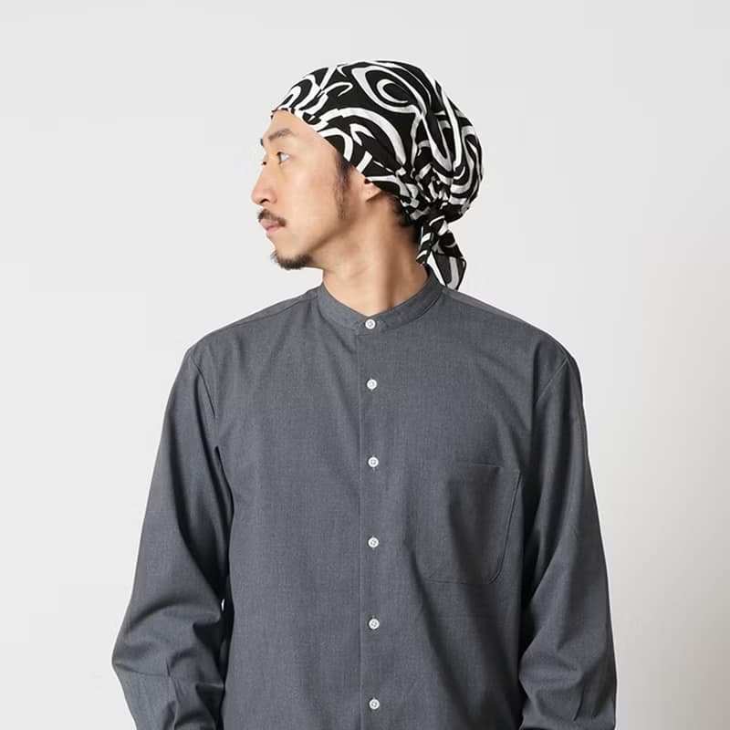 CHARM ギャザー シャーリング ターバンワッチ (モノトーン)