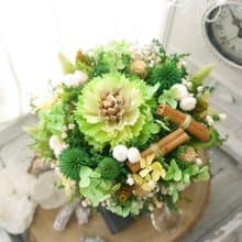 青翠 I.森林系綠色調.乾燥花.生日開幕好禮.